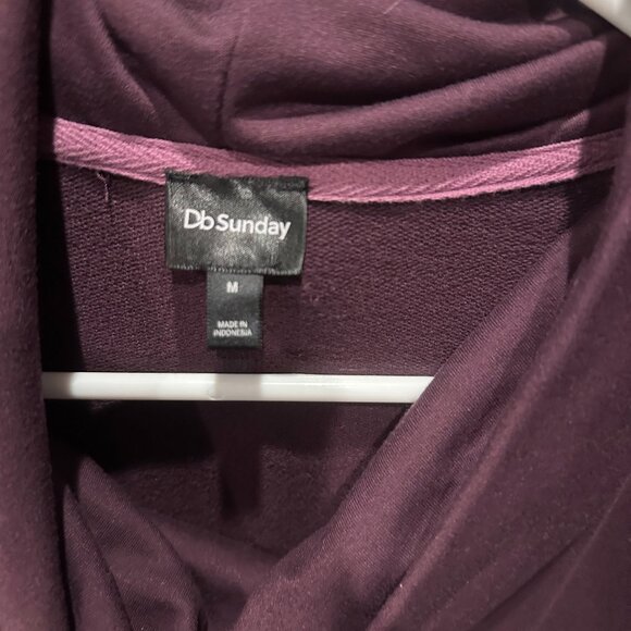 Db Sunday Purple cowl neck sweater - Picture 4 of 6